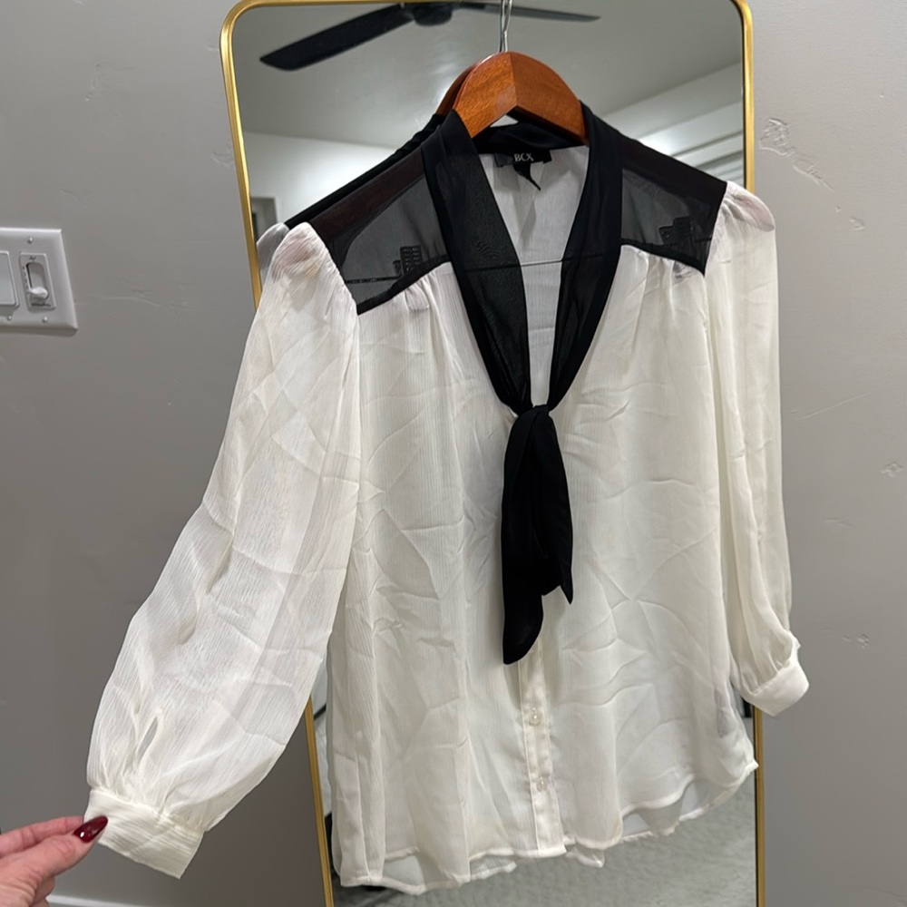 Sheer blouse